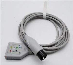 AAMI EKG magistral kabeli 6Pin ulagichi