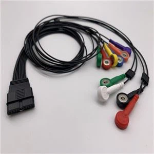 Schiller Ecg Holter kabeli 1,2 m 10 TPU Xolterni boshqaradi